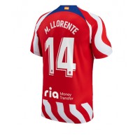 Atletico Madrid Marcos Llorente #14 Fotballklær Hjemmedrakt 2022-23 Kortermet